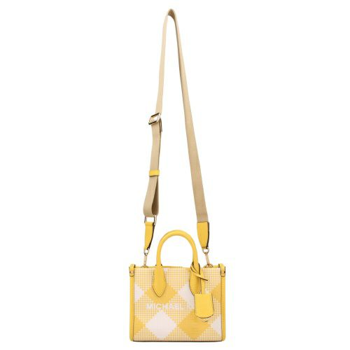 マイケルコース ハンドバッグ レディース ミレラ スパンコール エクストラ スモール ショッパー クロスボディー イエロー MICHAEL KORS 35T4G7ZC0I GOLDEN YELLW
