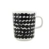 マリメッコ ペアセット マグカップ プレート BREAKFAST SET2PCS MP ブラック marimekko 071605 190 WHITE/BLACK