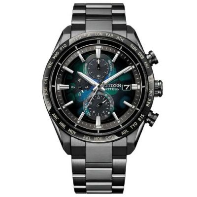 シチズン 腕時計 メンズ アテッサ ブラック CITIZEN AT8185-62E ATTESA