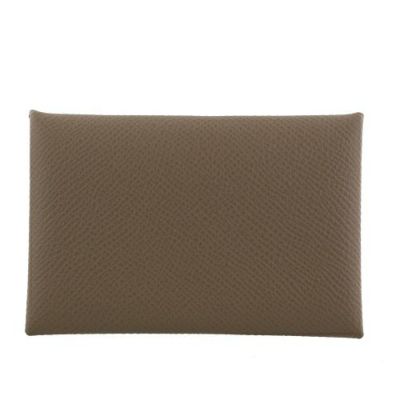 エルメス カードケース 名刺入れ カルヴィ ブラウン HERMES