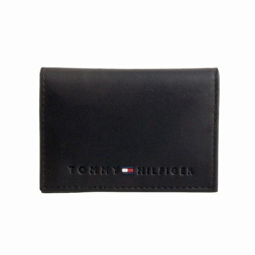 トミー カードケース メンズ ブラック TOMMY HILFIGER 31TL20X014 BLACK