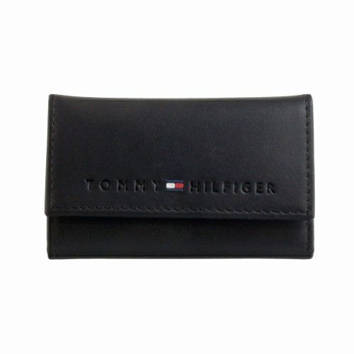 トミー キーケース メンズ ブラック TOMMY HILFIGER 31TL17X005 BLACK