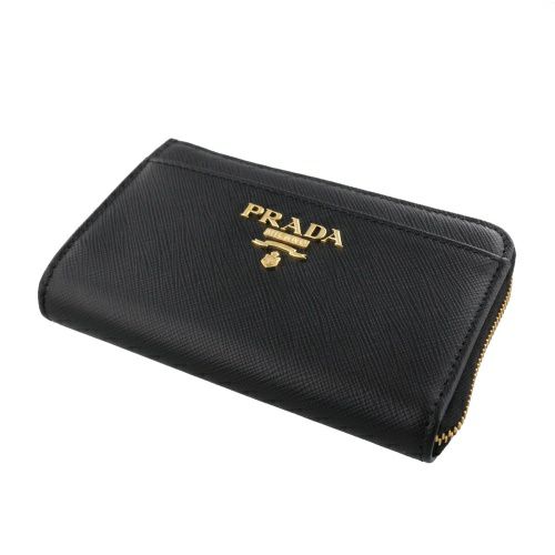 匿名配送！！プラダ ★ Prada 小銭入れカード入れ コインケース ブラック 楽天市場】PRADA プラダ ファスナー小銭入れ付きクレジット