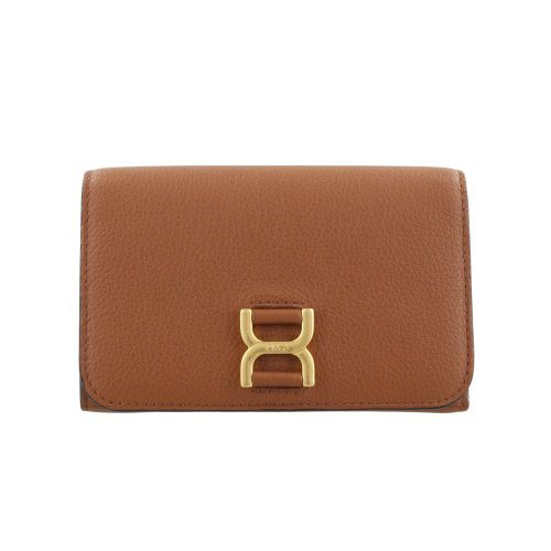 クロエ 三つ折り財布 レディース マーシー ブラウン CHLOE CHC23AP097 I31 25M TAN