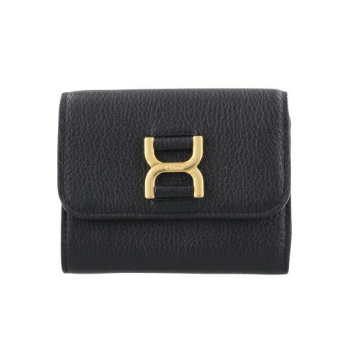 クロエ 三つ折り財布 レディース マーシー ブラック CHLOE CHC23AP099 I31 001 BLACK