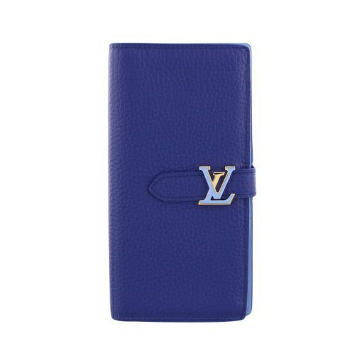 ルイヴィトン 長財布 レディース トリヨン LV ヴェルティカル ウォレット ブルー LOUIS VUITTON M82441 ブルー