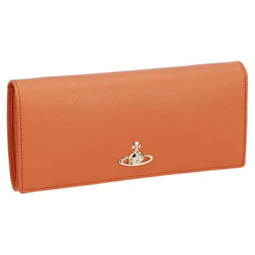ヴィヴィアンウエストウッド 長財布 レディース オレンジ Vivienne  