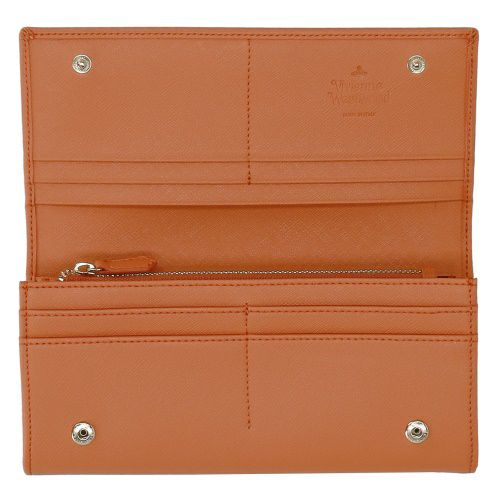ヴィヴィアンウエストウッド 長財布 レディース オレンジ Vivienne Westwood 5104007AU F401