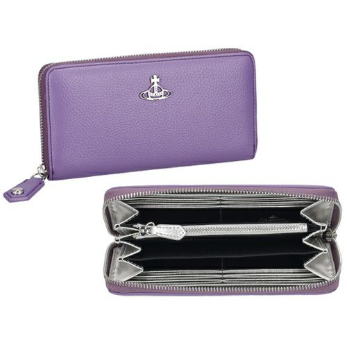 ヴィヴィアンウエストウッド 長財布 レディース パープル Vivienne Westwood 51050023U J401