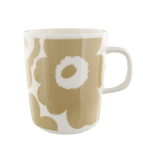 マリメッコ マグカップ レディース ウニッコ ベージュ marimekko 070401 180 WHITE/BEIGE