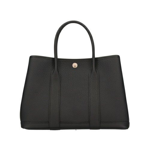 エルメス ガーデンパーティ TPM ネゴンダ シルバー金具 B刻印 ネイビー HERMES ブルーインディゴ