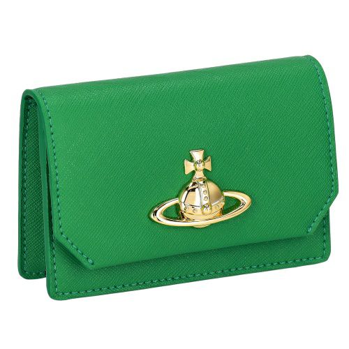 ヴィヴィアンウエストウッド カードケース 名刺入れ レディース グリーン Vivienne Westwood 5112001JU M401 BRIGHT GREEN