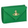 ヴィヴィアンウエストウッド 三つ折り財布 レディース グリーン Vivienne Westwood 51010057U M401 BRIGHT GREEN