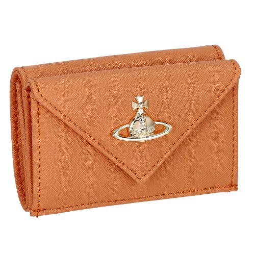 ヴィヴィアンウエストウッド 三つ折り財布 レディース オレンジ Vivienne Westwood 51010057U F401 ORANGE