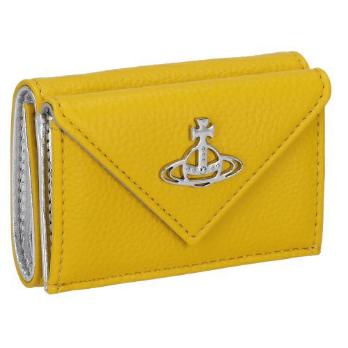 ヴィヴィアンウエストウッド 三つ折り財布 レディース イエロー Vivienne Westwood 51150009 E406 YELLOW