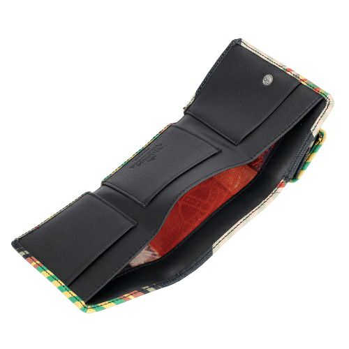 ヴィヴィアンウエストウッド 三つ折り財布 レディース マルチカラー Vivienne Westwood 52010013U O102 COMBAT TARTAN