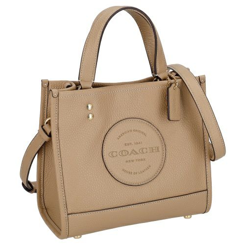 コーチ アウトレット ハンドバッグ レディース デンプシー トート 22 ベージュ COACH OUTLET C5268 IMTAU トープ