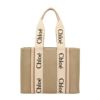 クロエ トートバッグ レディース ウッディ WOODY MEDIUM TOTE ベージュ CHLOE CHC22AS383 I26 6J5 CEMENT PINK