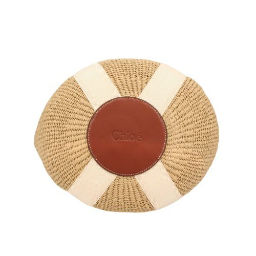 クロエ トートバッグ レディース ウッディ WOODY LARGE BASKET ベージュ CHLOE CHC22SS380 G55 101 WHITE