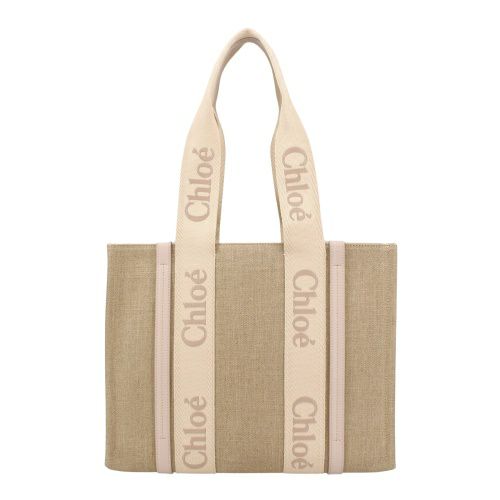クロエ トートバッグ レディース ウッディ WOODY MEDIUM TOTE ブラウン 