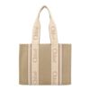 クロエ トートバッグ レディース ウッディ WOODY MEDIUM TOTE ブラウン CHLOE CHC23AS383 L17 084 WILD GREY