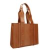 クロエ トートバッグ レディース ウッディ WOODY MEDIUM TOTE ブラウン CHLOE CHC23US383 I60 247 CARAMEL