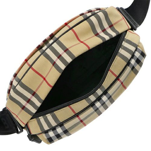 バーバリー ショルダーバッグ メンズ ブラウン BURBERRY 8084111 A7026 ARCHIVE BEIGE
