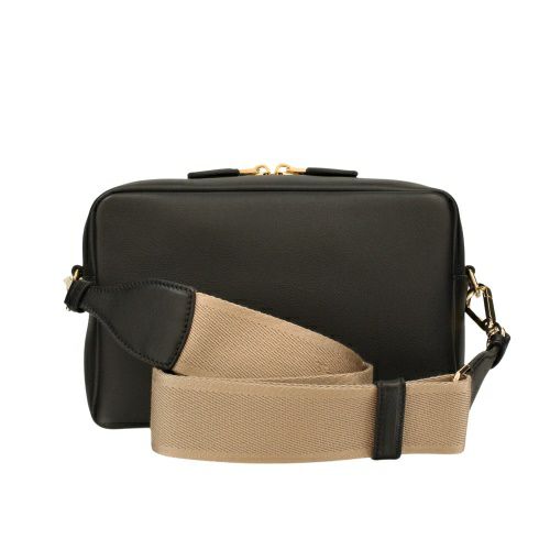 プラダ ショルダーバッグ レディース SOFT GRAIN ブラック PRADA  