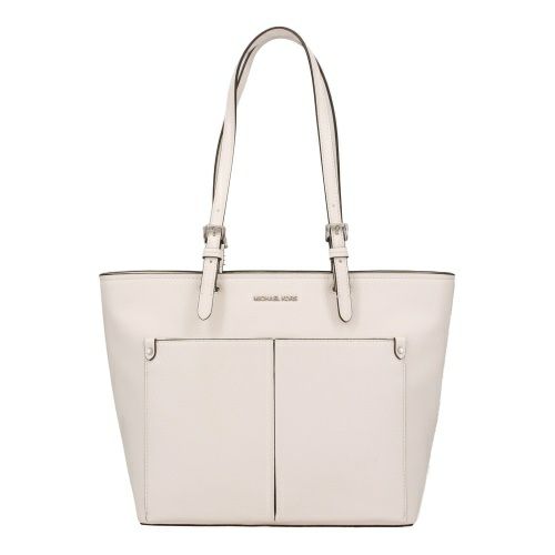 マイケルコース トートバッグ レディース ミディアム ダブル ポケット ホワイト MICHAEL KORS 35H3STVT6B OPTIC  WHITE | GINZA LoveLove（ラブラブ）