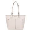 マイケルコース トートバッグ レディース ミディアム ダブル ポケット ホワイト MICHAEL KORS 35H3STVT6B OPTIC WHITE