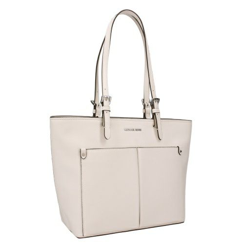 マイケルコース トートバッグ レディース ミディアム ダブル ポケット ホワイト MICHAEL KORS 35H3STVT6B OPTIC WHITE