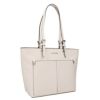 マイケルコース トートバッグ レディース ミディアム ダブル ポケット ホワイト MICHAEL KORS 35H3STVT6B OPTIC WHITE