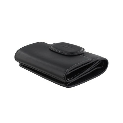 コーチ アウトレット 二つ折り財布 レディース エライザ スモール ウォレット ブラック COACH OUTLET CT985 QB/BK
