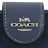 コーチ アウトレット 二つ折り財布 レディース シグネチャー ネイビー COACH OUTLET CU402 SVPM1 デニム/ダークデニム