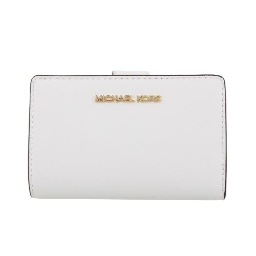 マイケルコース 二つ折り財布 レディース ジェット セット トラベル ホワイト MICHAEL KORS 35F7GTVF2L OPTIC WHITE