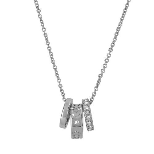 コーチ アウトレット ネックレス レディース シグネチャー ロンデル