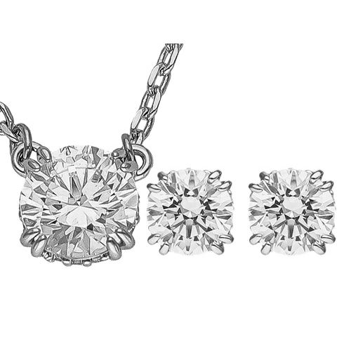 スワロフスキー ネックレス レディース シルバー SWAROVSKI 5647663