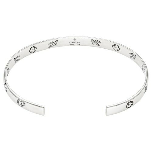 グッチ バングル メンズ レディース シルバー GUCCI 455242 J8400-19