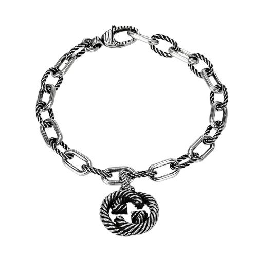 グッチ ブレスレット レディース インターロッキングG シルバー GUCCI