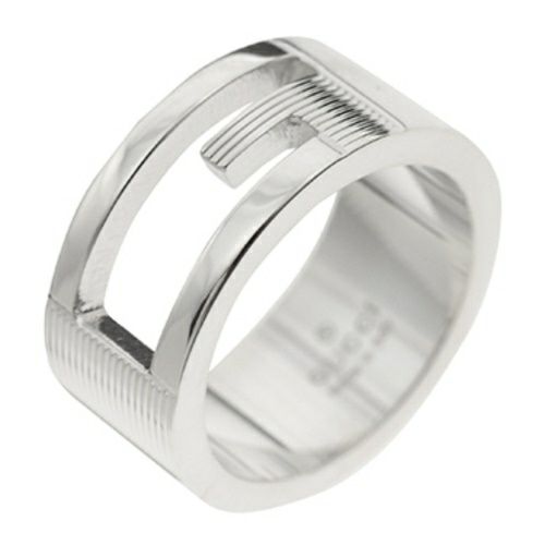 グッチ リング メンズ Gリング シルバー GUCCI 032660 09840 8106 17号  