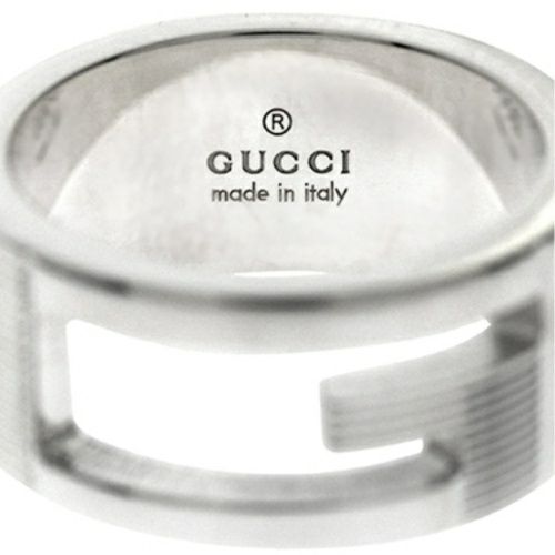 グッチ リング メンズ Gリング シルバー GUCCI 032660 09840 8106 17号 