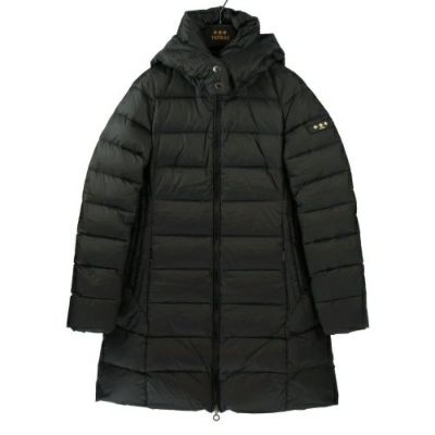 タトラス ダウンコート レディース POLITEAMA ポリテアマ ブラック TATRAS LTAT23A4694 01 BLACK 3サイズ |  GINZA LoveLove（ラブラブ）