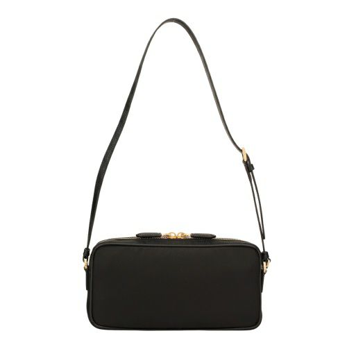 プラダ ショルダーバッグ レディース TESSUTO SAFFIANO ブラック PRADA 