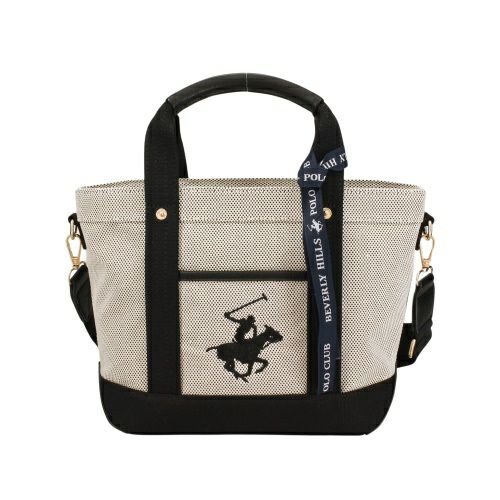 ビバリーヒルズポロクラブ トートバッグ レディース ブラック BEVERLY HILLS POLO CLUB BH3006N BK BK BK