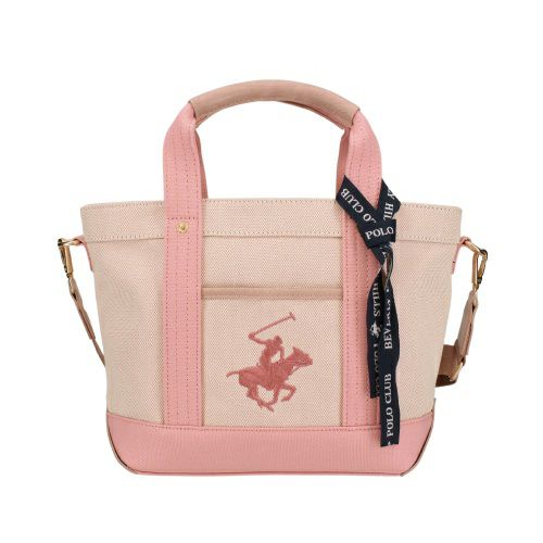 ビバリーヒルズポロクラブ トートバッグ レディース ピンク BEVERLY