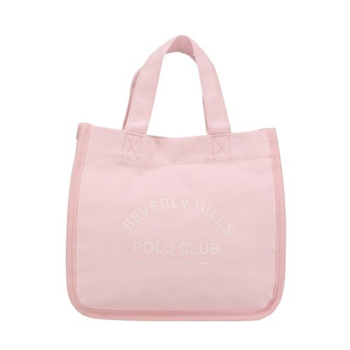 ビバリーヒルズポロクラブ トートバッグ レディース ピンク BEVERLY HILLS POLO CLUB BHC009 ピンク アイボリー