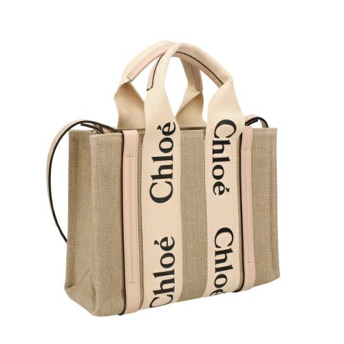 クロエページ 50個 クロエ トートバッグ レディース WOODY SMALL ウッディ スモール