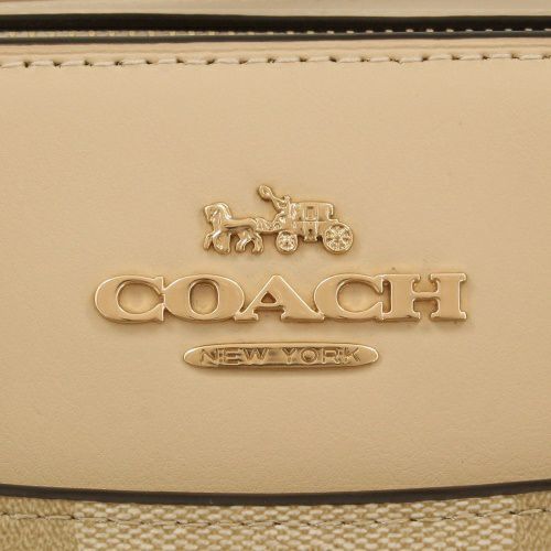 コーチ アウトレット ハンドバッグ レディース シグネチャー ベージュ COACH OUTLET CH286 IMOT4 ライトカーキマルチ