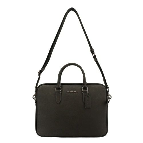 コーチ アウトレット ビジネスバッグ メンズ ブラック COACH OUTLET