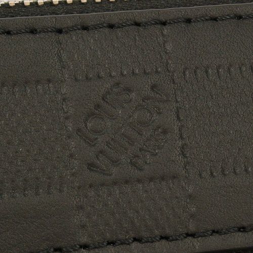 ルイヴィトン セカンドバッグ メンズ ダミエ･アンフィニ テイクオフ・ポーチ ブラック LOUIS VUITTON N40504